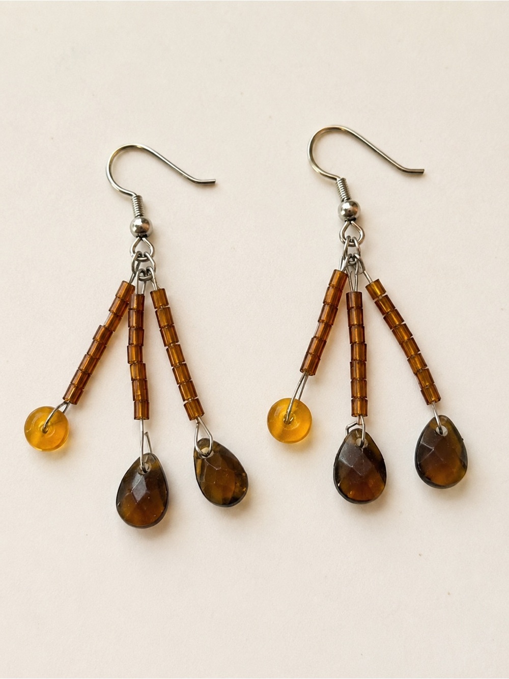 Handmade Beaded Dangle Earrings Set Women Boho Jewelry Bundle Mixed Lot - Picture 7 of 11